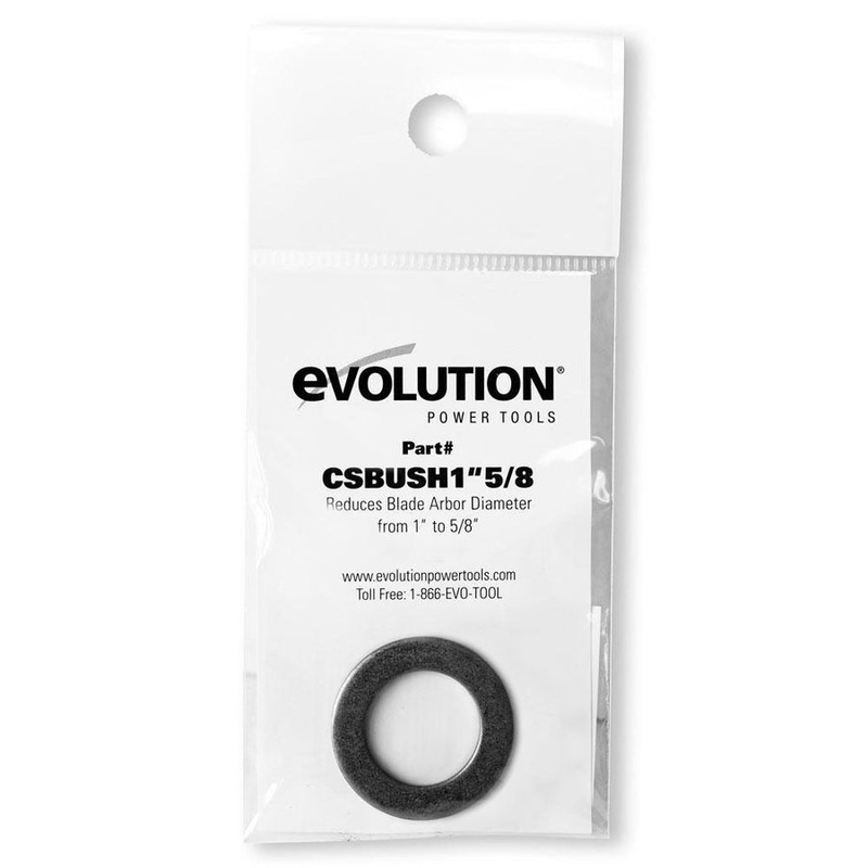 EVOLUTION Circular Saw Blade 1" To 5/8" Arbor Reduction Ring