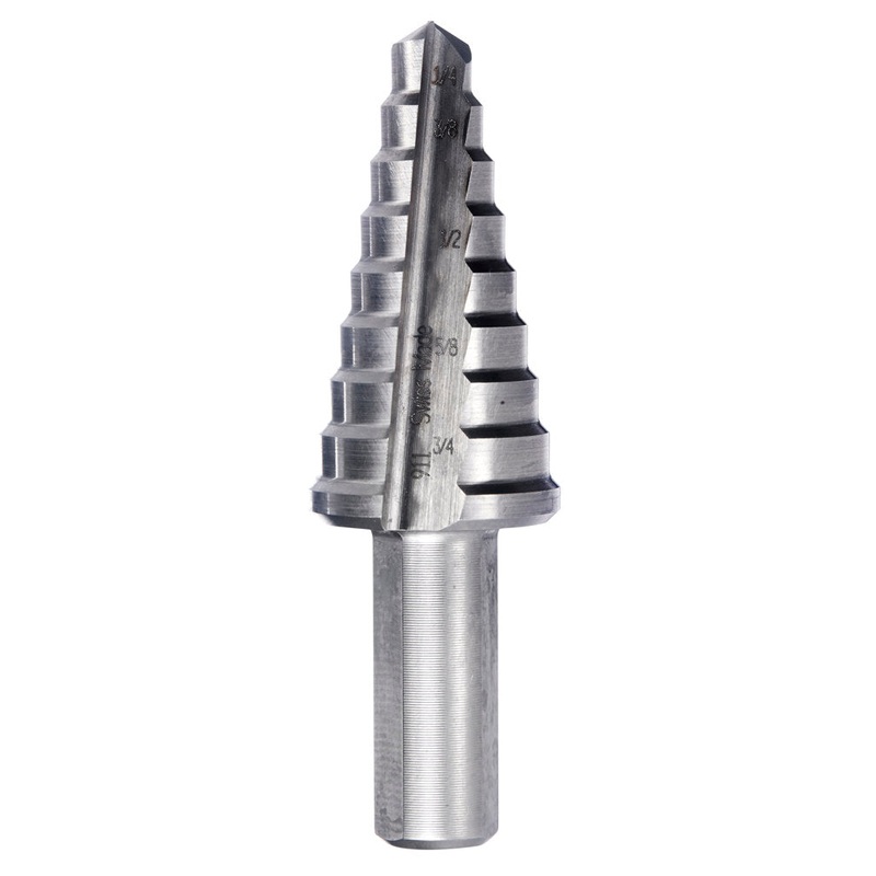 CHAMPION 1/8 - 1/2 X 32nds Straight Shank Step Drill