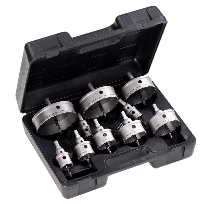 CHAMPION 10 PC. Carbide Tipped Hole Cutter Set