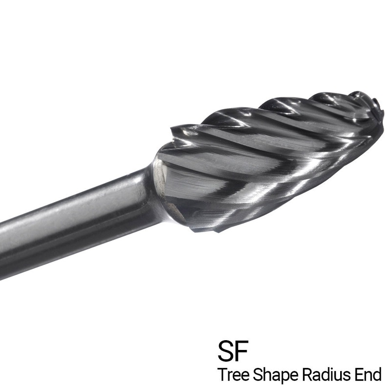 CHAMPION SF5NF Single Flute Carbide Bur