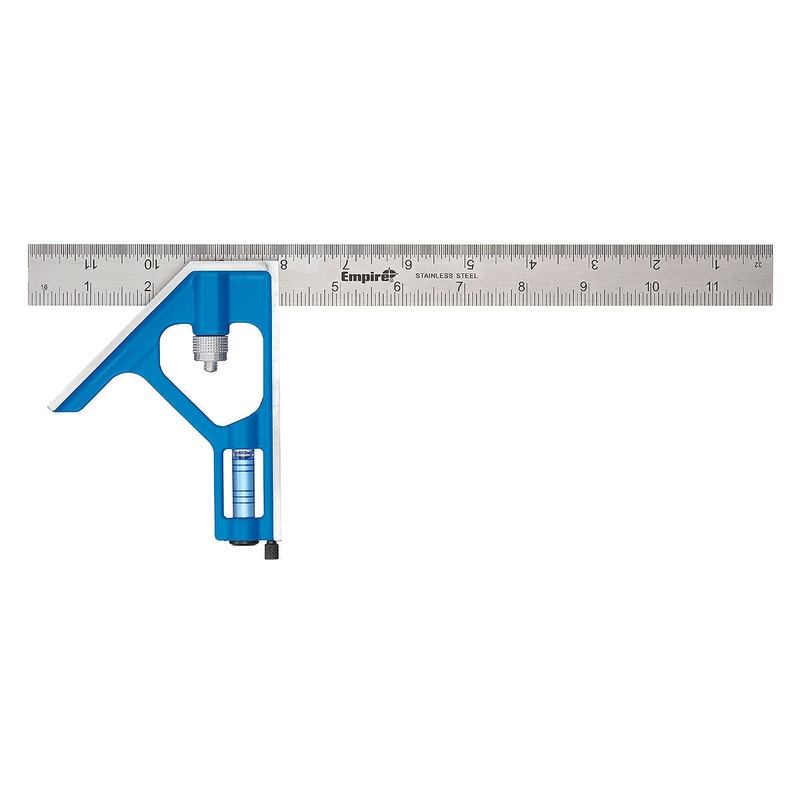EMPIRE 12" TRUE BLUE Combination Square