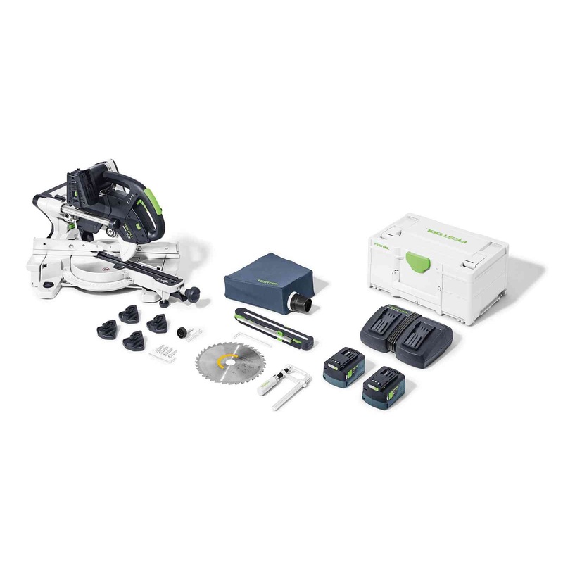 FESTOOL Cordless Sliding Compound Miter Saw KAPEX KSC 60 EB 5,0 I-PLUS