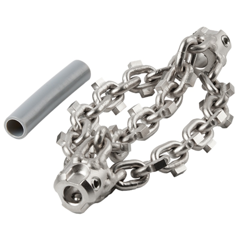 MILWAUKEE 3" Flex Shaft Drain Cleaner Carbide Chain