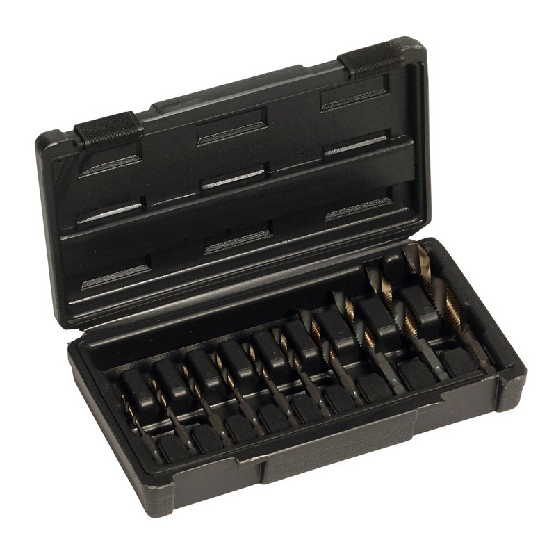 CHAMPION 10 PC. Drill & Tap Combo Set