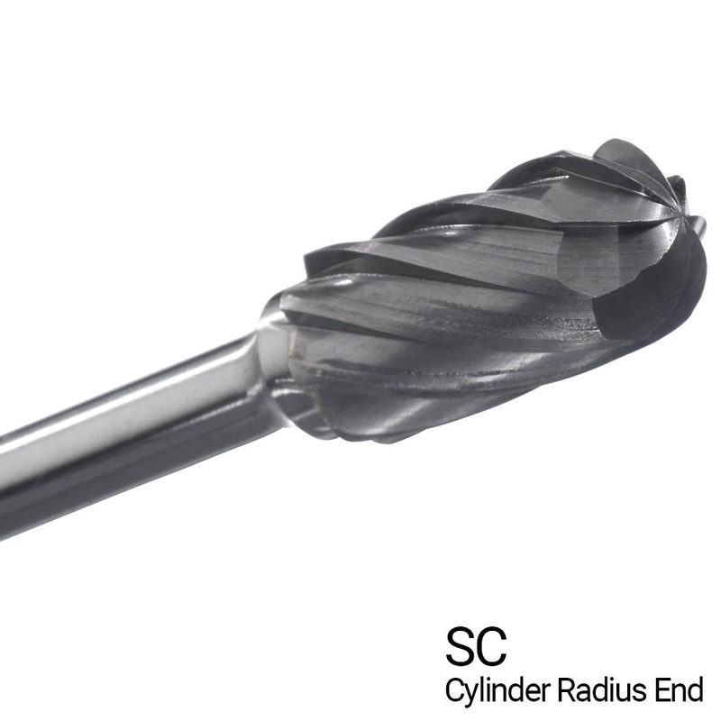 CHAMPION SC1NF Single Flute Carbide Bur