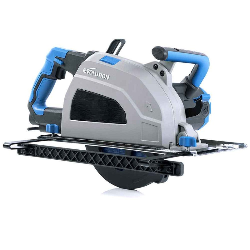 EVOLUTION Metal Cutting Circular Saw w/ 8-1/4" Mild Steel Cutting Blade & Chip Collection