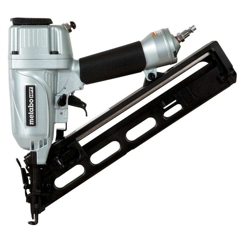 METABO HPT 2-1/2" 15 Gauge Angled Finish Nailer w/ Air Duster