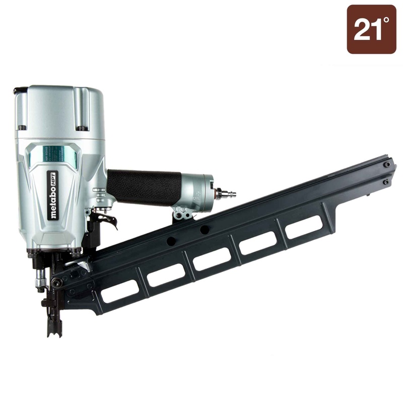 METABO HPT 21 Degree 3-1/4" Plastic Collated Framing Nailer
