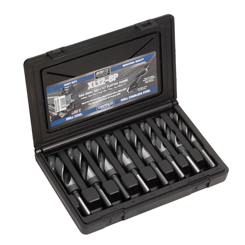 CHAMPION 8 PC. Brute XL12 S&D Drill Set