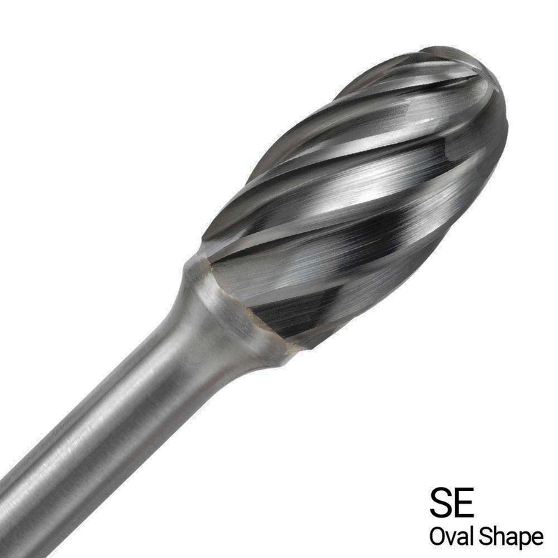 CHAMPION SE3NF Single Flute Carbide Bur