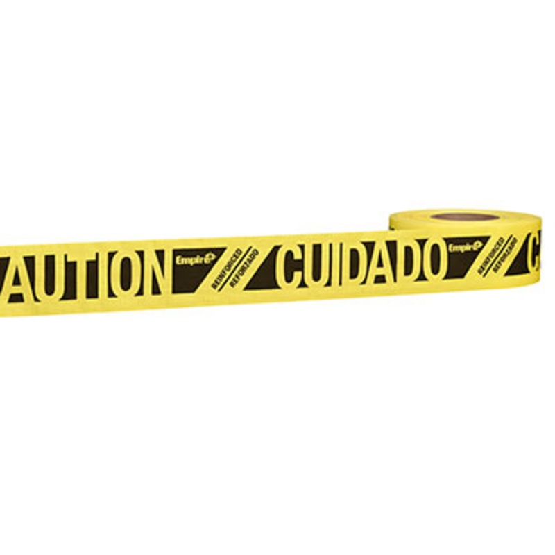 EMPIRE 500' Reinforced Yellow Barricade Tape