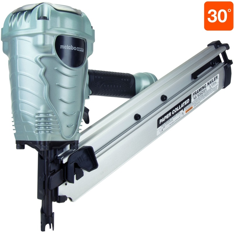 METABO HPT 3-1/2" 30 Paper Collated Framing Nailer