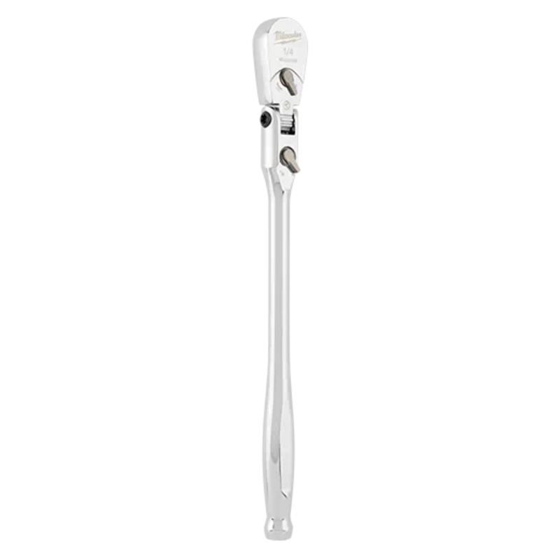 MILWAUKEE 1/4" Drive 9" Flex Head Ratchet