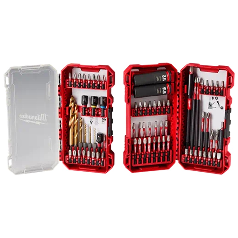 MILWAUKEE 75 PC. SHOCKWAVE IMPACT DUTY Drill, Drive & Fasten Set