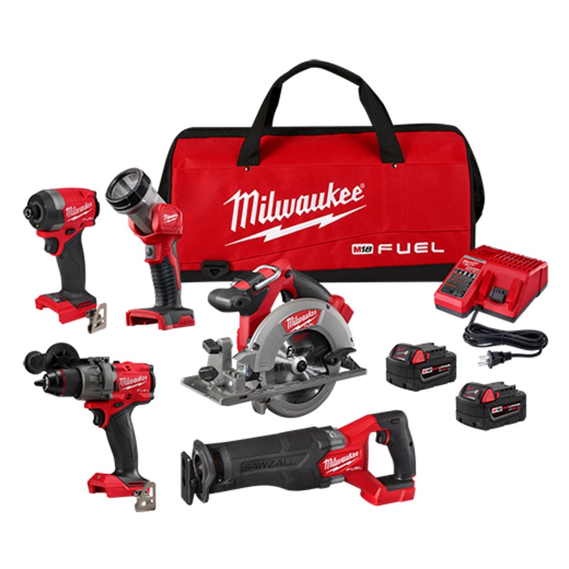 MILWAUKEE M18 FUEL 5 Tool Combo Kit