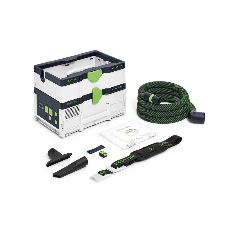 FESTOOL Cordless Mobile Dust Extractor CLEANTEC CTC SYS I HEPA-BASIC