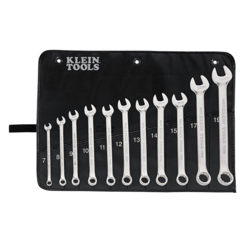 Klein Tools 11-Piece Metric Combination Wrench Set - 68502