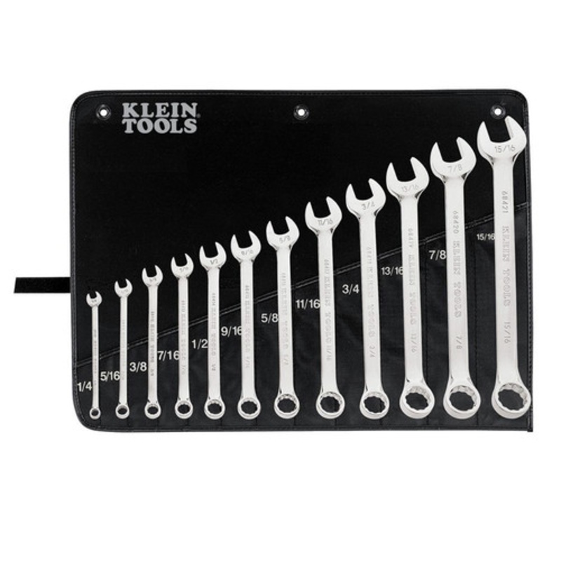 Klein Tools 12-Piece Combination Wrench Set - 68404