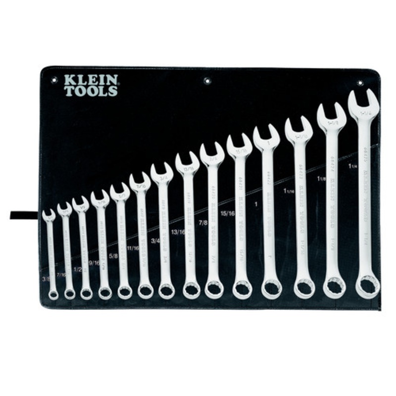Klein Tools 14-Piece Combiination Wrench Set - 68406