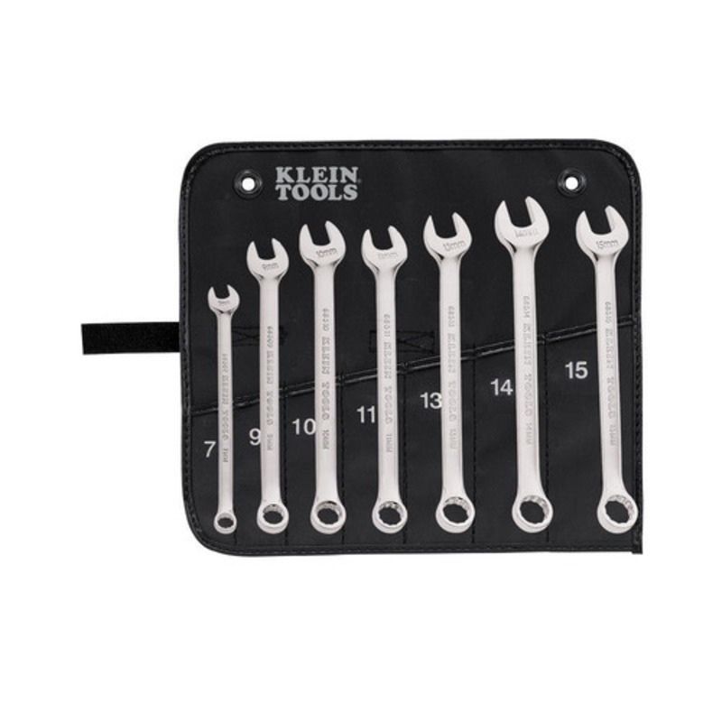 Klein Tools 7-Piece Metric Combination Wrench Set - 68500