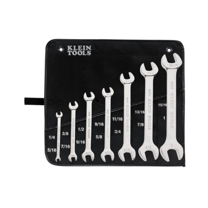 Klein Tools 7-Piece Open-End Wrench Set - 68452