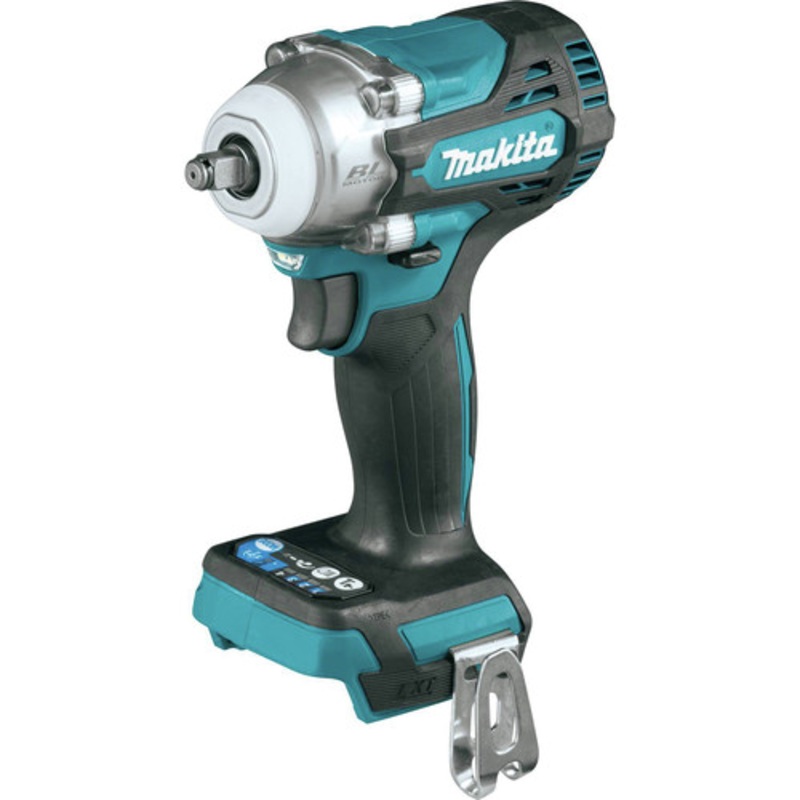 Makita 18V LXT Brushless Lithium-Ion 3/8 in. Square Drive Cordless 4-Speed Impact Wrench with Friction Ring Anvil (Tool Only) - XWT16Z