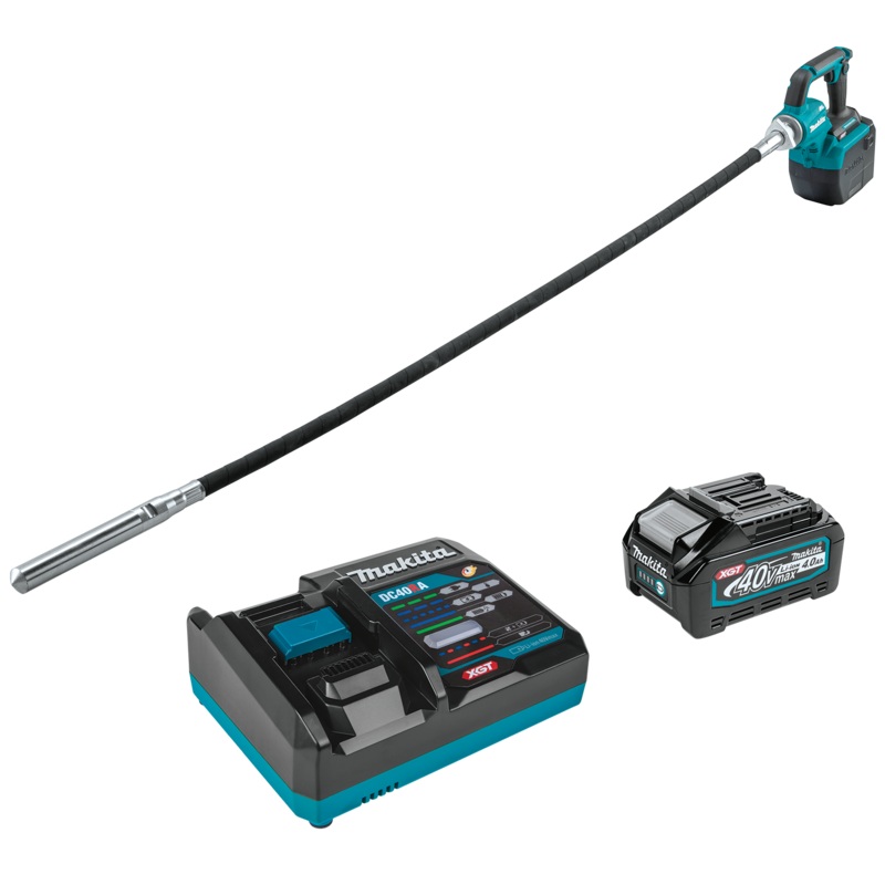 MAKITA 40V MAX XGT 51/2' Concrete Vibrator Kit