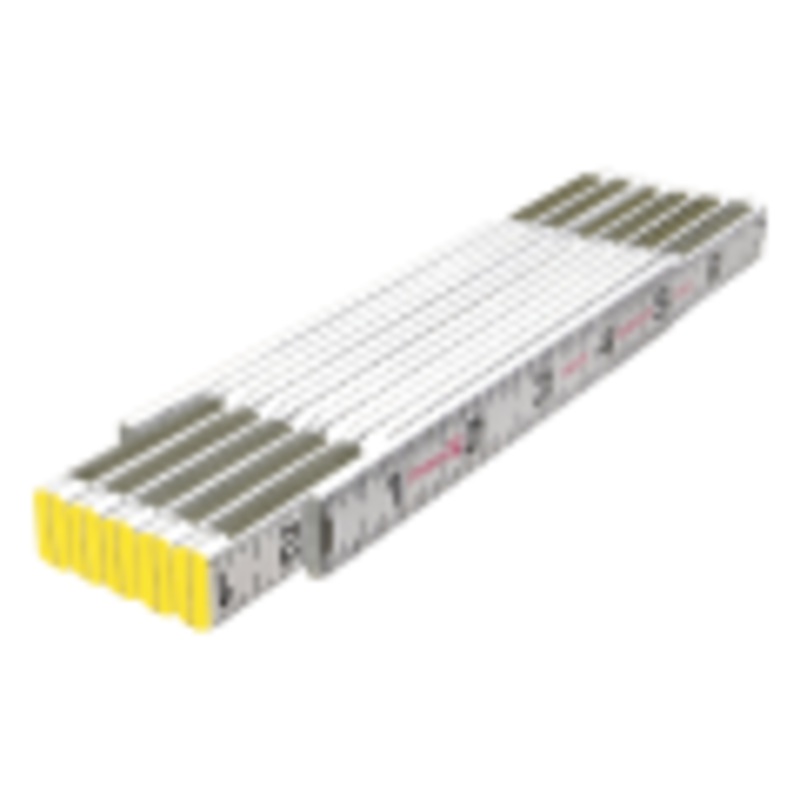 STABILA Type 600 Folding Ruler, Mason's (1/16ths, Both Edges, Outside)
