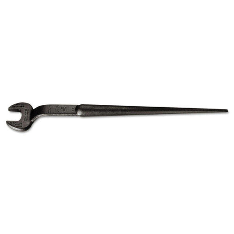 Klein Tools 1-1/8 in. Nominal Opening Spud Wrench for Regular Nut - 3222
