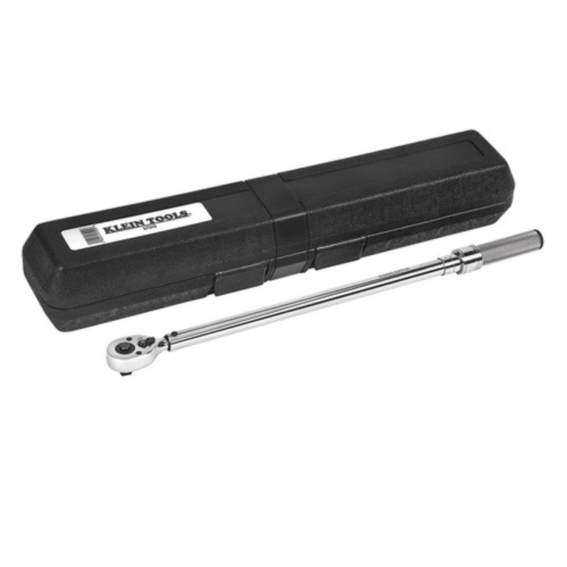 Klein Tools 1/2 in. Torque Wrench Ratchet Square Drive - 57010