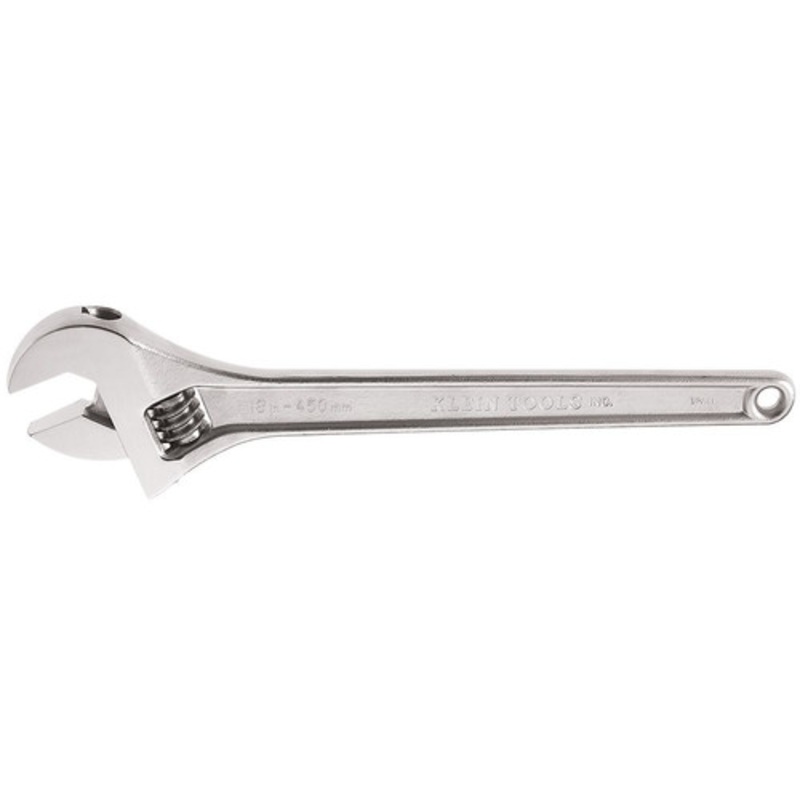 Klein Tools 18 in. Adjustable Wrench Standard Capacity - 500-18
