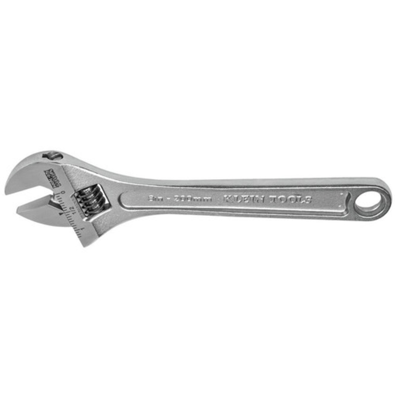 Klein Tools 8 in. Extra-Capacity Adjustable Wrench - 507-8