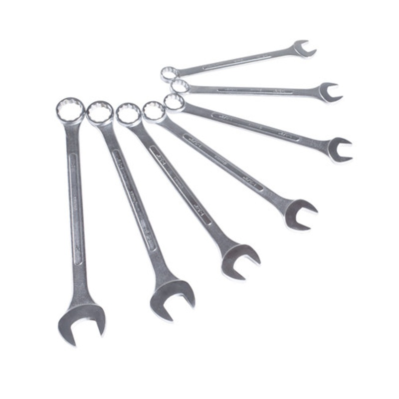 Sunex 7-Piece SAE Raised Panel Jumbo Combination Wrench Set - 9707A