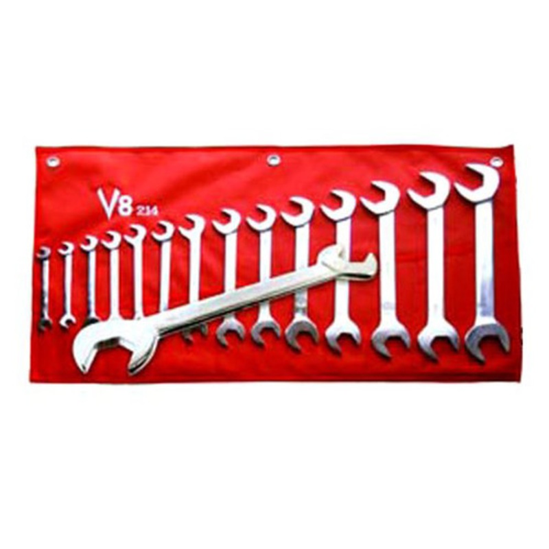 V8 Tools 14-Piece SAE Angle Wrench Set - 214