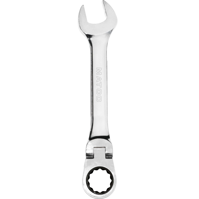 1/2" 72 TEETH STUBBY FLEX WRENCH