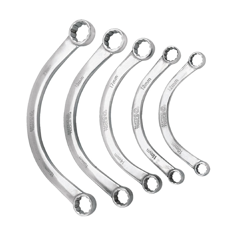 5 PIECE METRIC HALF MOON WRENCH SET