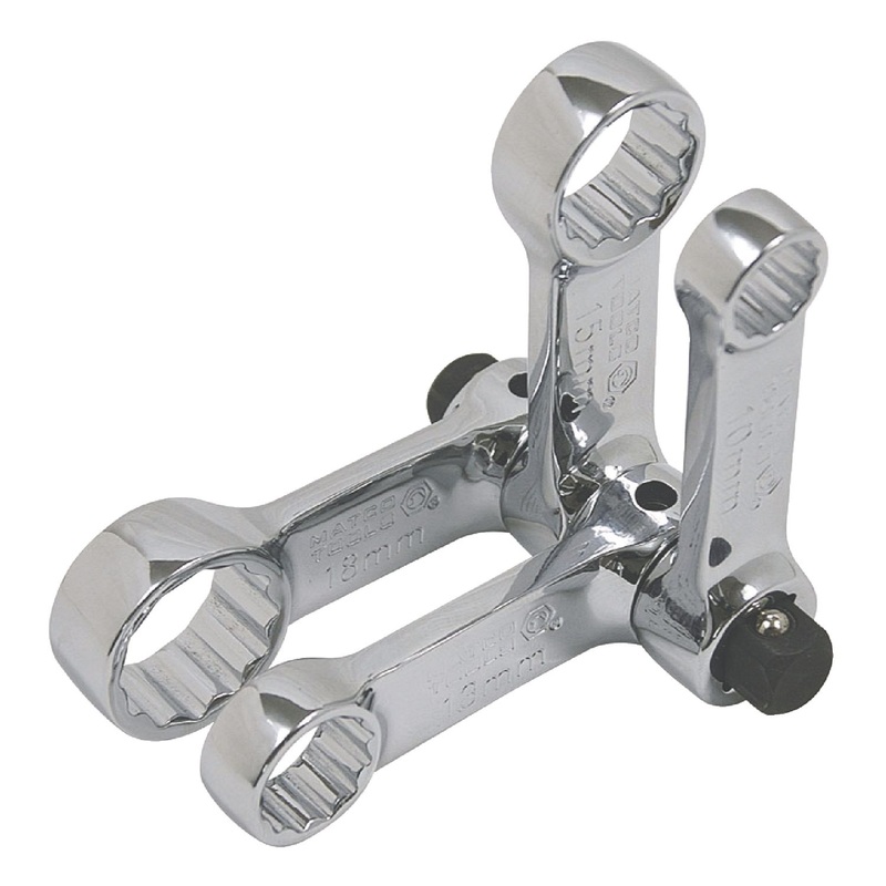 3/8" DRIVE 4 PIECE METRIC 12 POINT TORQUE ADAPTER SET