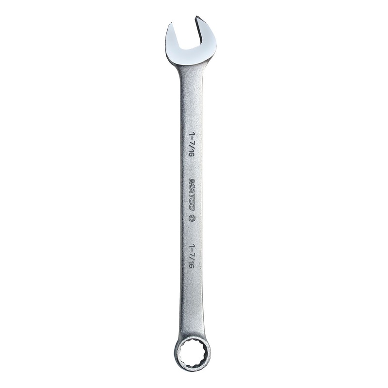 1 7/16 IN 12 POINT LONG COMBINATION WRENCH