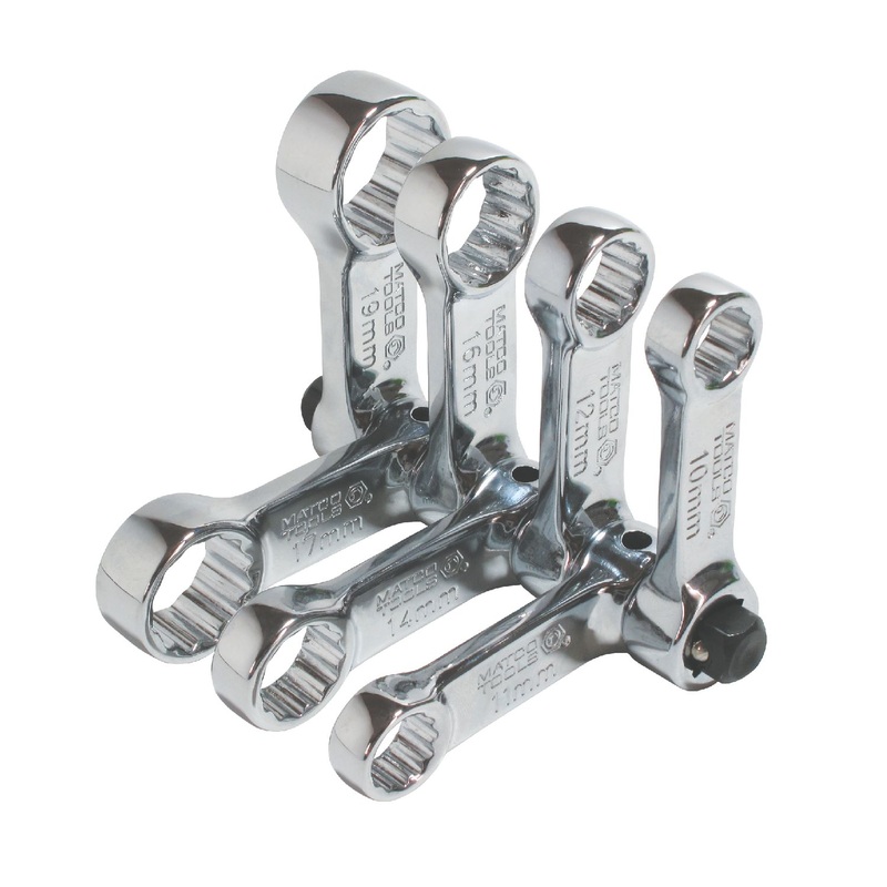 3/8" DRIVE 7 PIECE METRIC 12 POINT TORQUE ADAPTER SET