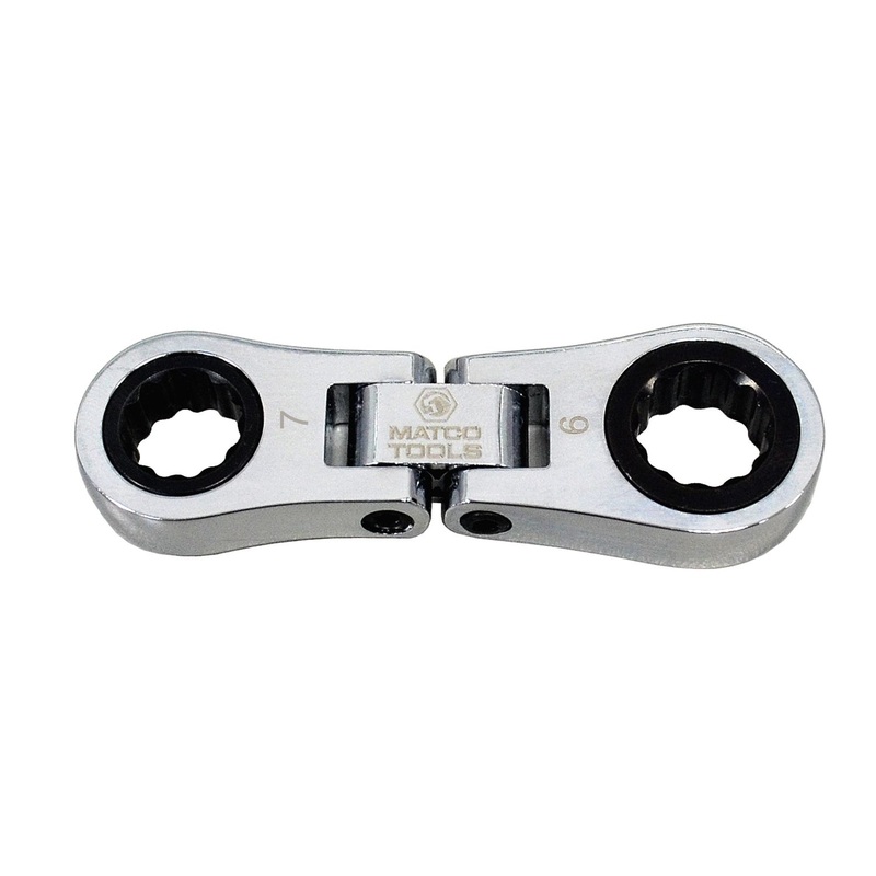 7MM-9MM FLEX FINGER RATCHET WRENCH