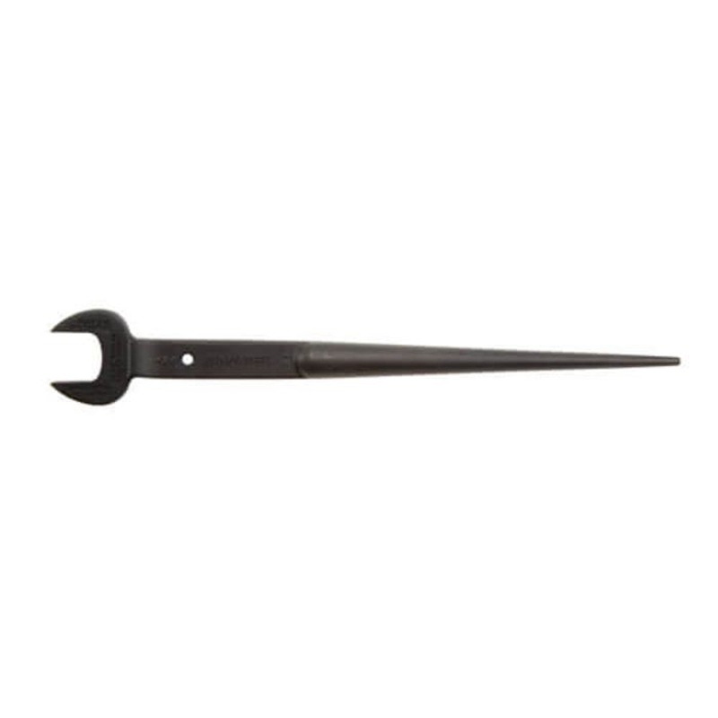 Klein 3212TT US Heavy Erection Wrench with Tether Hole, 1-1/4 in Wrench, Extra Heavy Duty Head, 16-5/8 in L, Alloy Steel