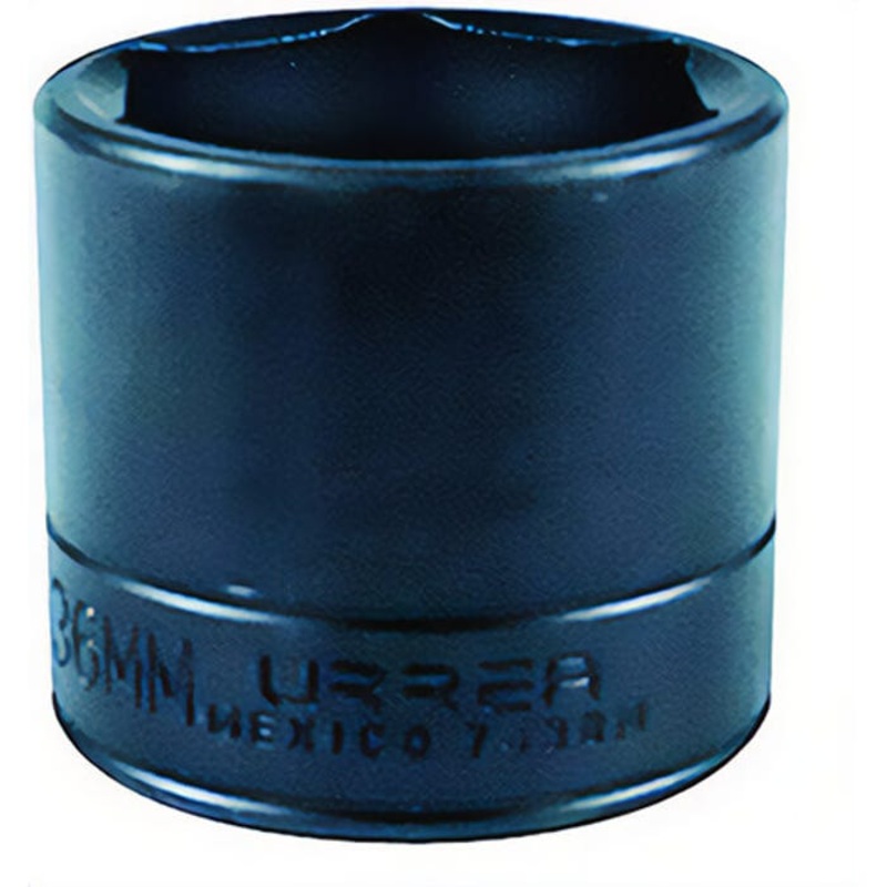 Urrea 7432 Impact Socket, 1/2 in, 12-Point, 1 in