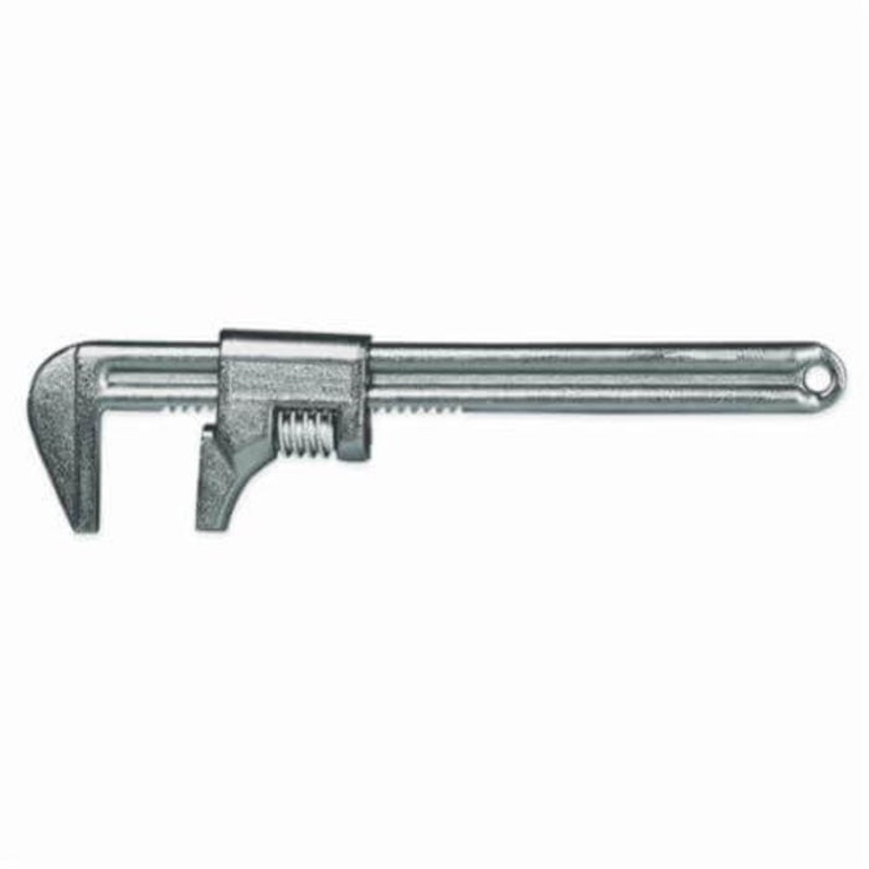 Crescent C715 General Purpose Sliding Jaw Adjustable Automotive Wrench, 3-5/8 in Wrench, 15 in OAL, Forged Tool Steel Body