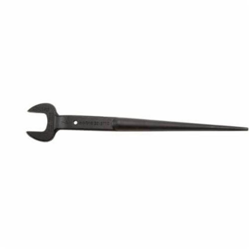 Klein 3213TT US Heavy Erection Wrench with Tether Hole, 1-7/16 in Wrench, Extra Heavy Duty Head, 17-3/8 in L, Alloy Steel