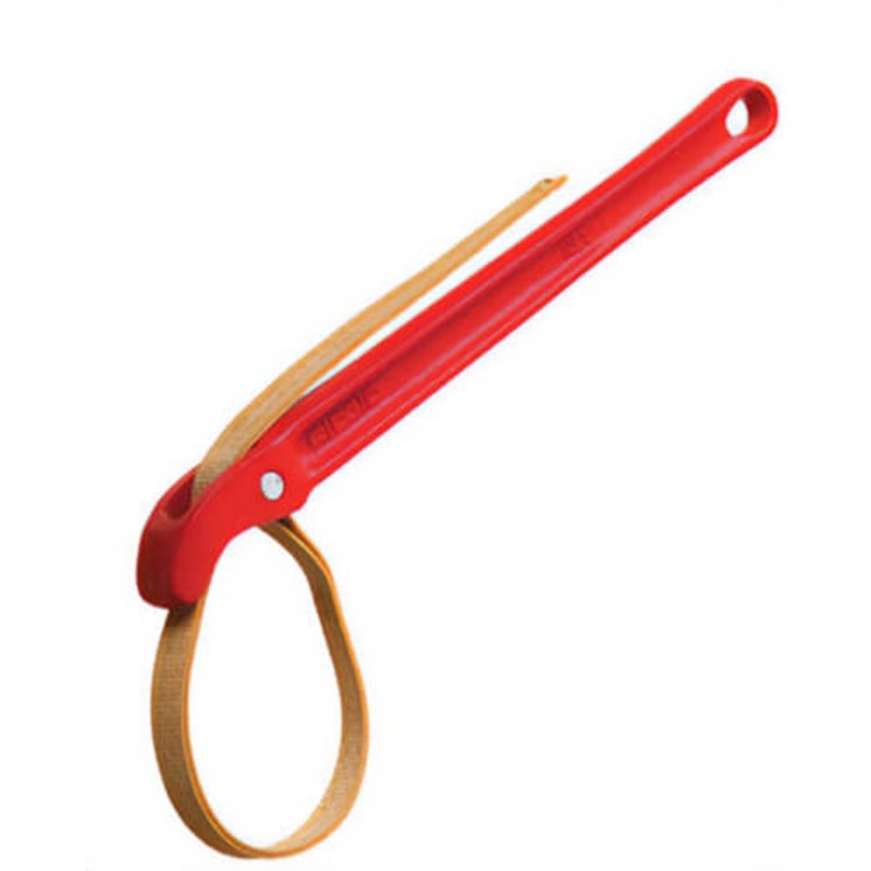 Ridgid 31335 Strap Wrench, 2 in Pipe, 1/2 in W, 17 in L, 3-1/2 in OD Tubing