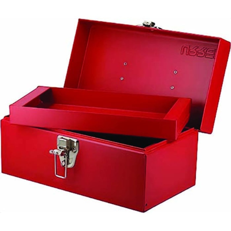 Urrea D2 Tool Box, 14 in x 6 in x 7 in Metal