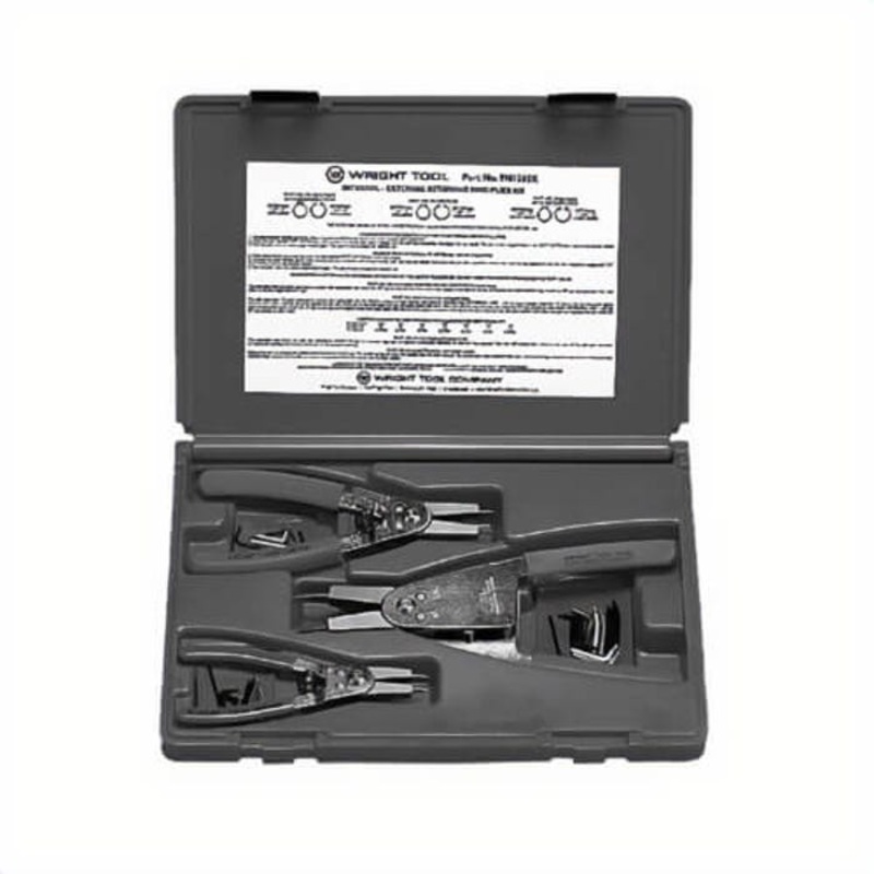 Wright 9H1265K Snap Ring Plier Set, 3 pc