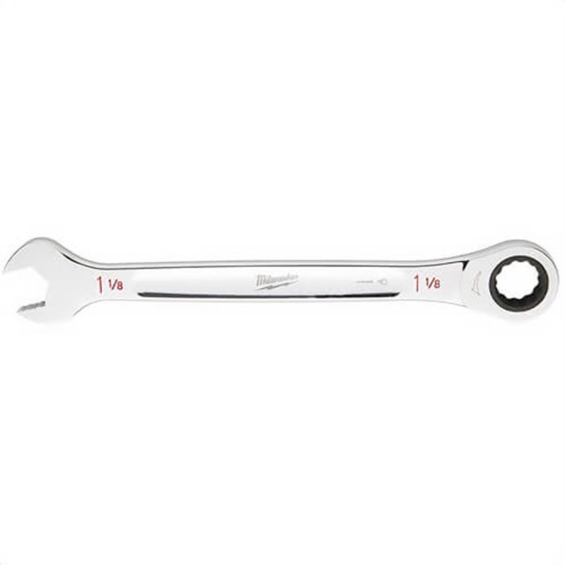 Milwaukee 45-96-9332 Ratcheting Standard Length Combination Wrench, 32 mm Wrench, 12 Points, Steel