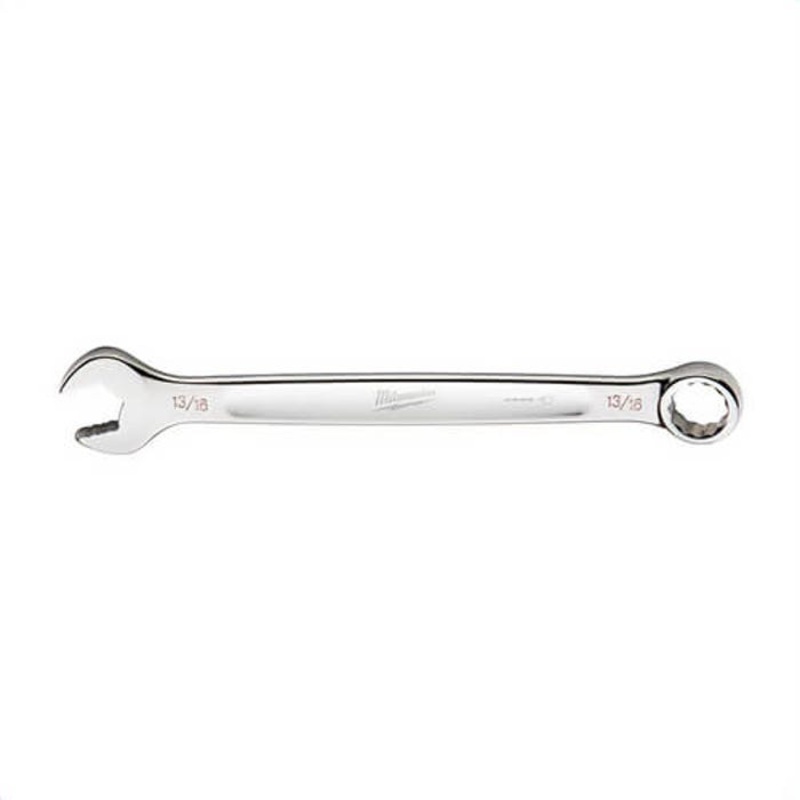Milwaukee 45-96-9426 Standard Length Combination Wrench, 13/16 in Wrench, 12 Points, 15 Offset, Steel