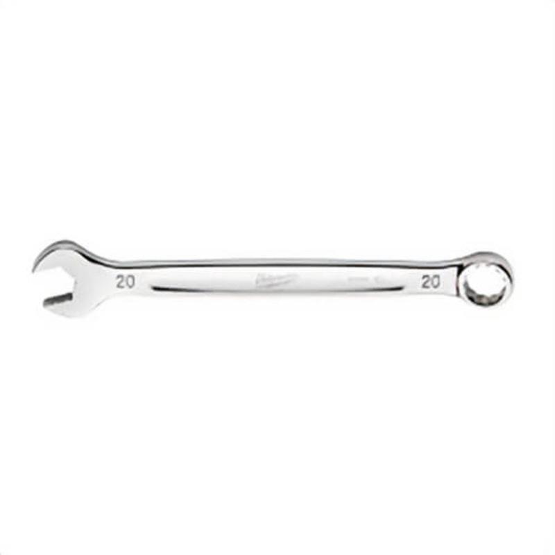 Milwaukee 45-96-9509 Standard Length Combination Wrench, 9 mm Wrench, 12 Points, 15 Offset, Steel